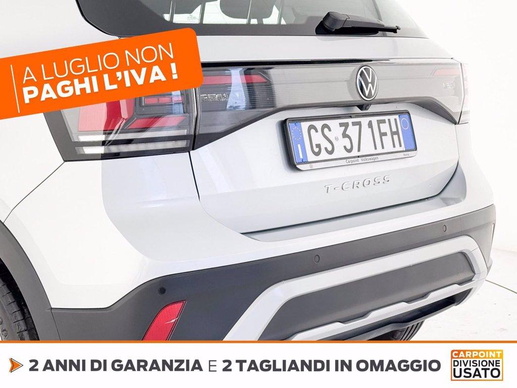 VOLKSWAGEN T-cross 1.0 tsi life 95cv del 2024