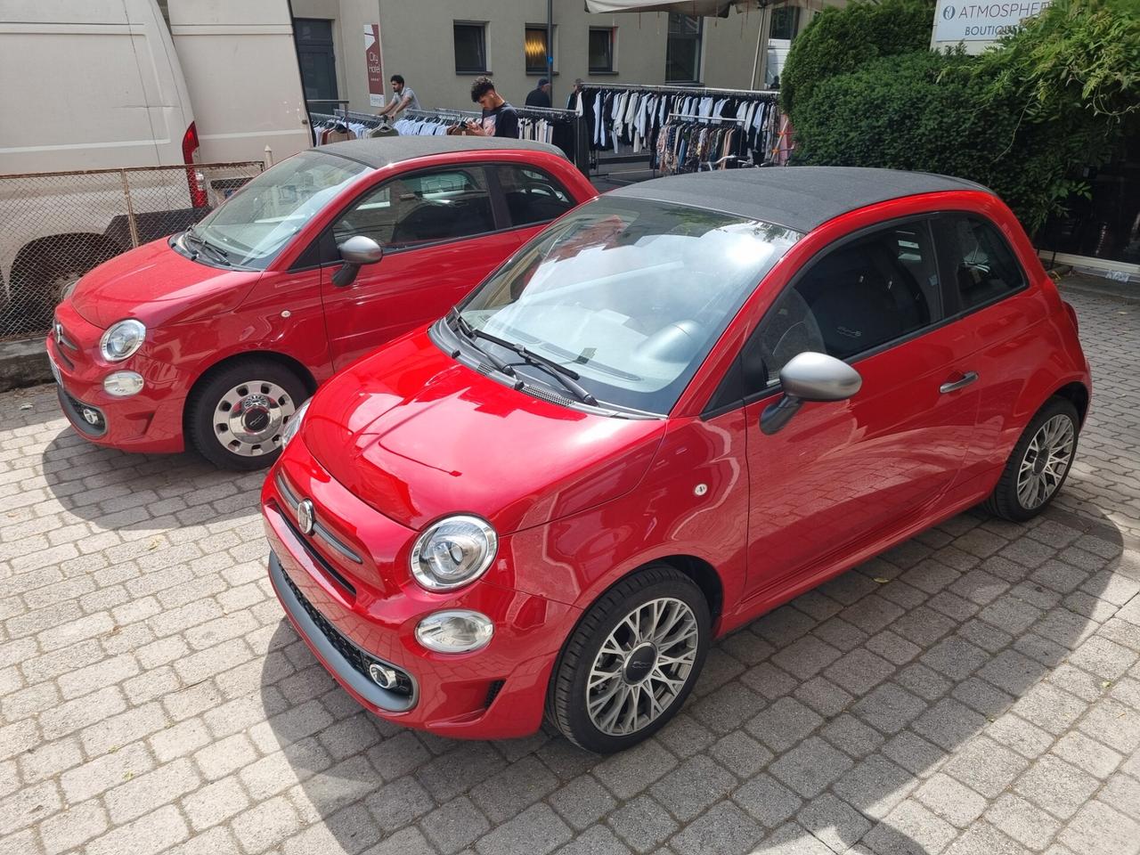 Fiat 500 S cabrio 69cv km65000 10/2018 neopat
