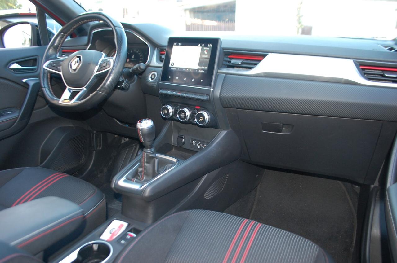 Renault Captur 1.0 tce RS Line Gpl 100CV Uff Italy Tetto Pelle Nav