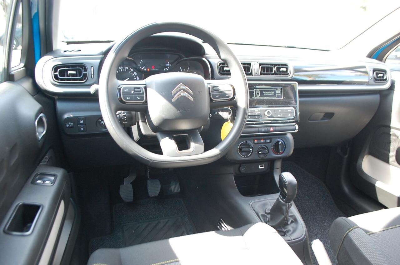 Citroen C3 1.2 puretech 83CV Feel S&S Uff Italy Bicolor USB