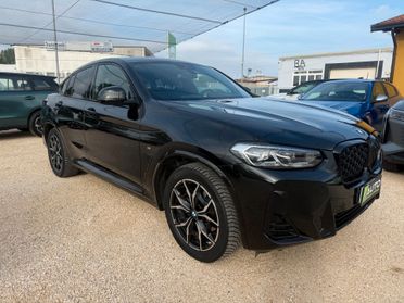 Bmw X4 Total Black 190cv xDrive20d mhev 48V Msport Unico proprietario Tagliandi BMW