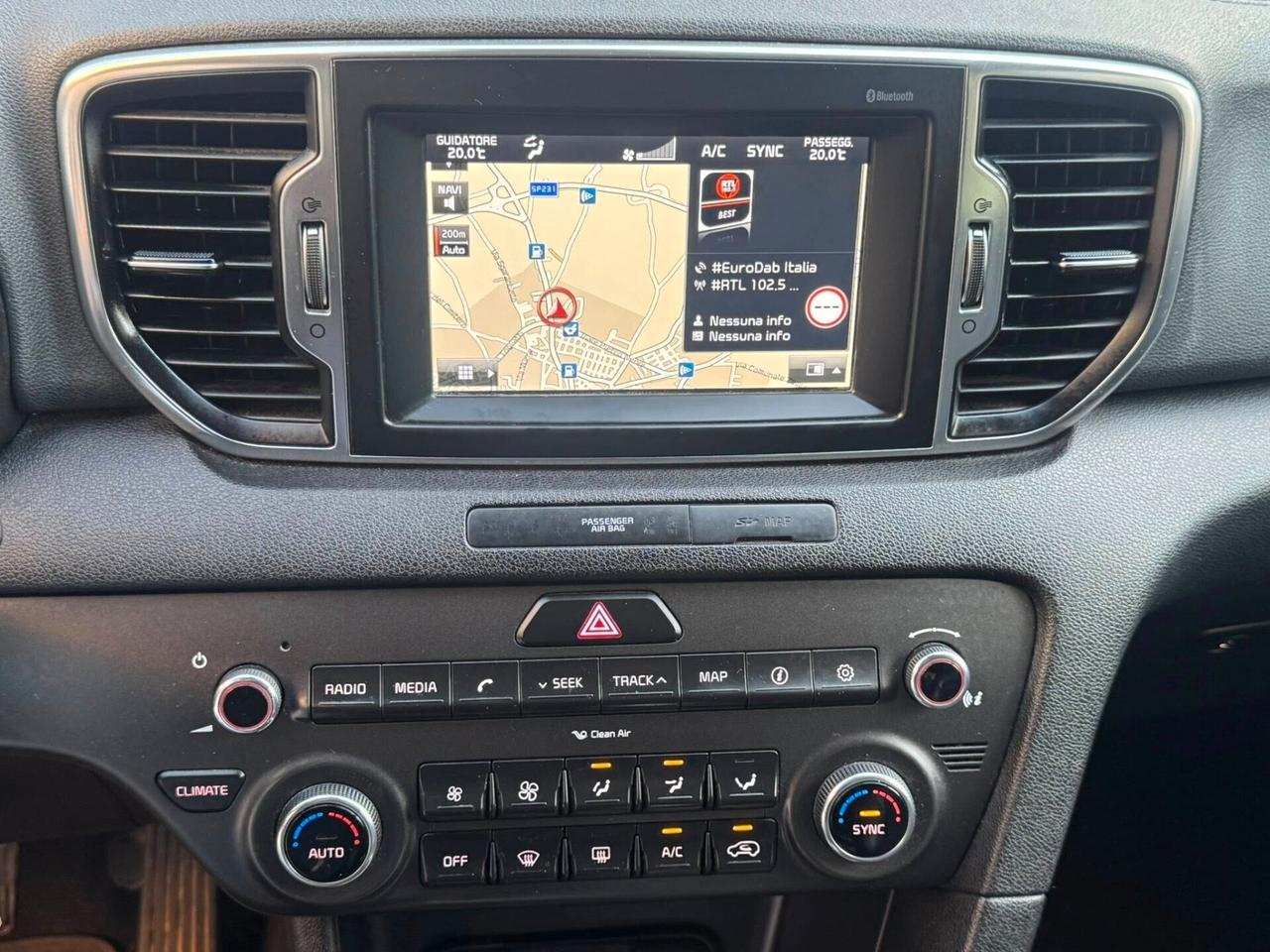 KIA SPORTAGE 1.7 CRDI 115 CV. CLASS NAVI+CERCHI+RETROCAMERA