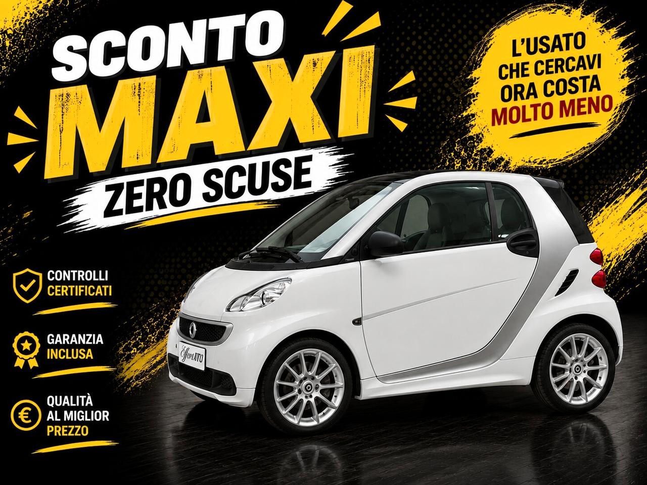 SMART FORTWO 1.0 71CV CON SERVOSTERZO