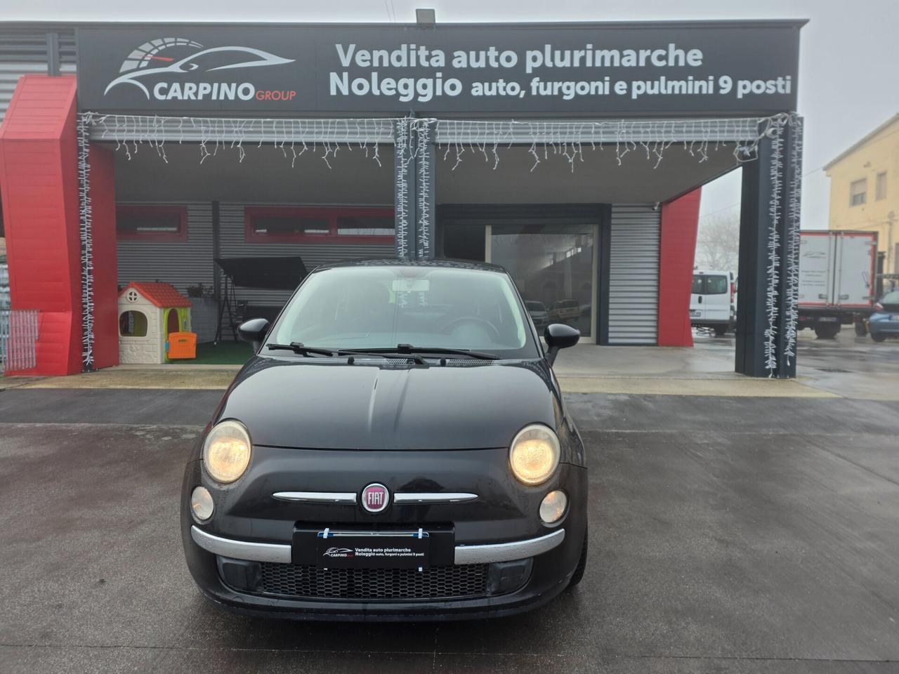 Fiat 500 1.2 Lounge Mat black