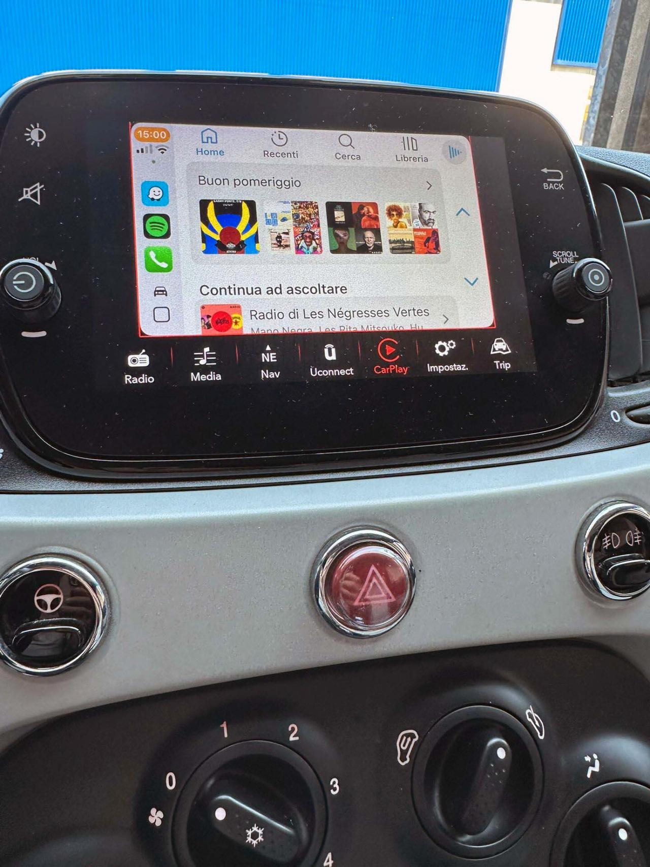 Fiat 500 1.0 Hybrid Star Unico Proprietario Navigatore e sensori
