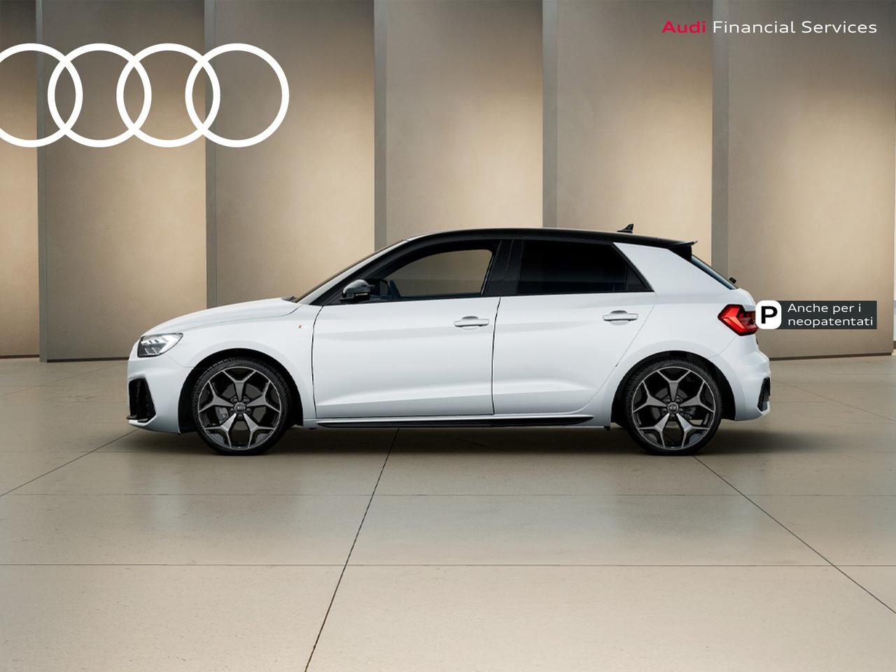 Audi A1 sportback 35 1.5 tfsi identity black s-tronic