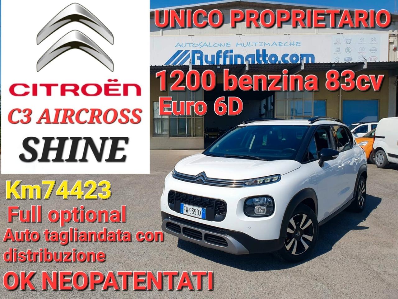 Citroen C3 Aircross PureTech 82 Shine