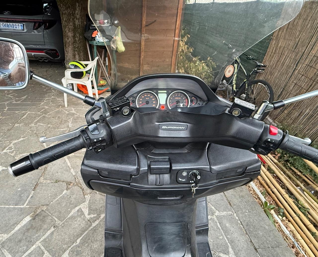 Suzuki Burgman 400 Manopole riscaldate
