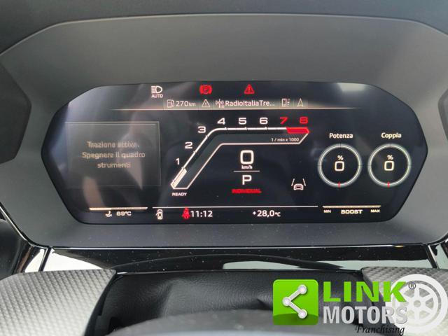 AUDI RS 3 SPB TFSI S TRONIC IVA ESPOSTA