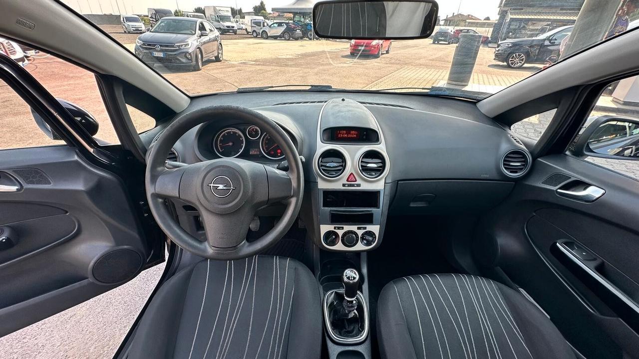 Opel Corsa 1.2 3 porte 80 cv KM CERTIFICATI