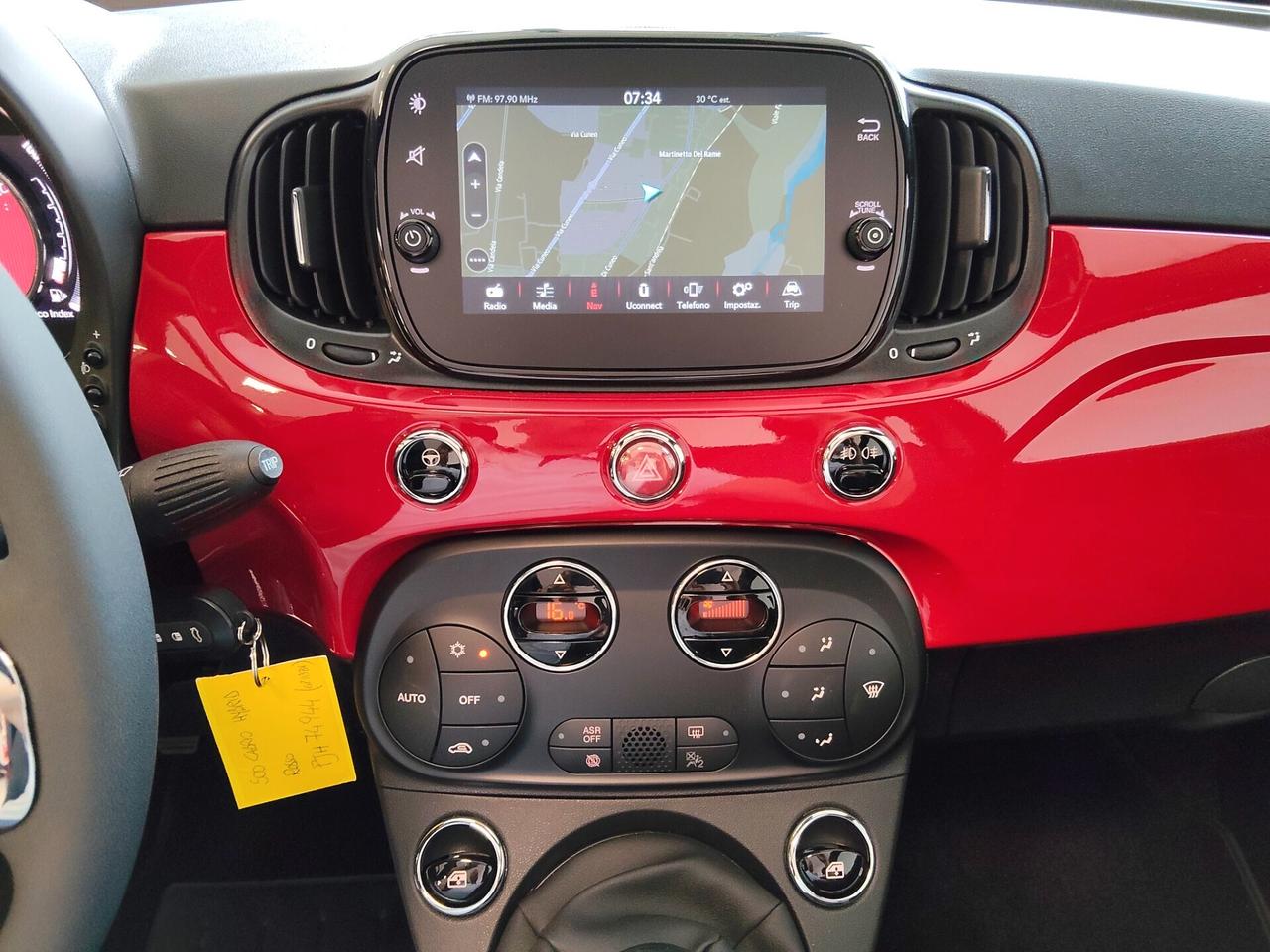 Fiat 500 C 1.0 Hybrid navigatore