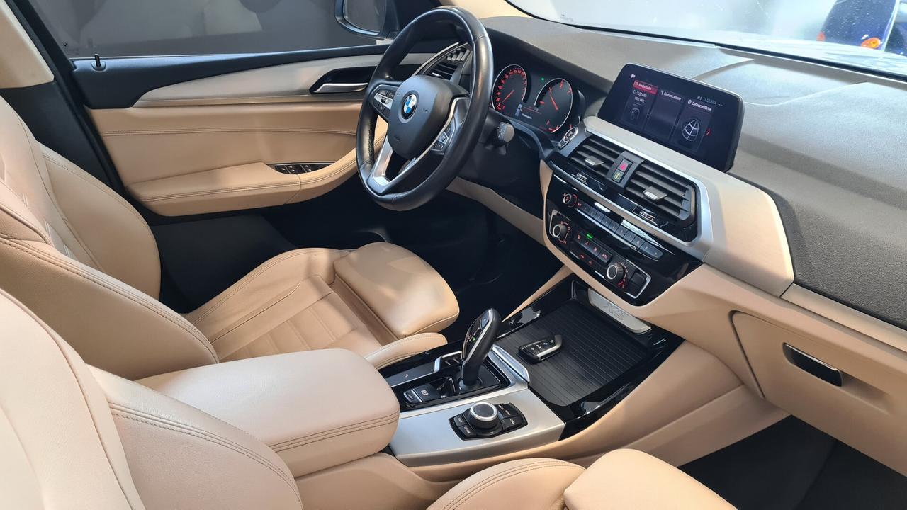 Bmw X3 sDrive 2.0D 150cv TETTO- PELLE- TG. UFF. BMW