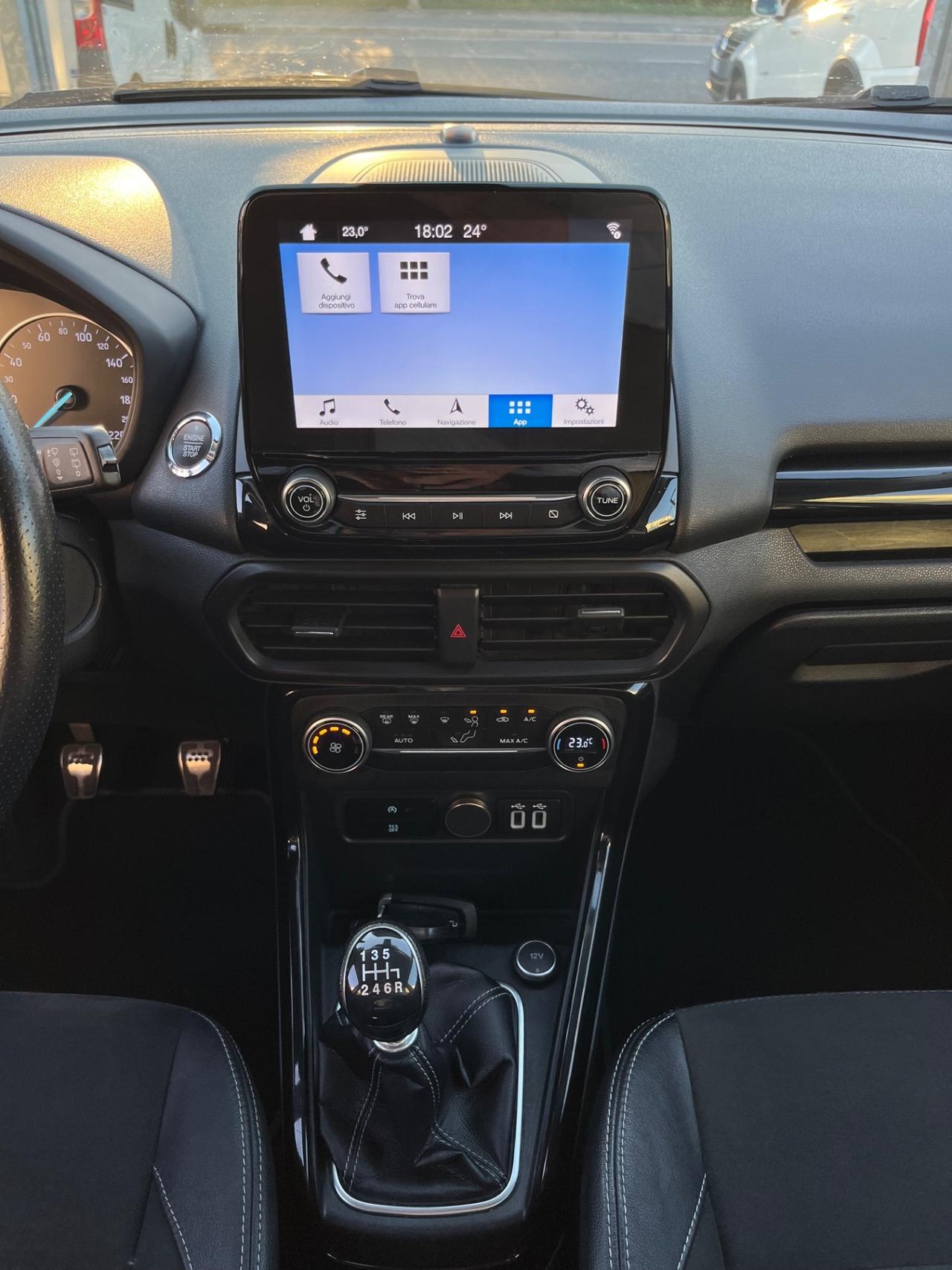 Ford EcoSport 1.5 TDCi 100 CV ST-Line OK NEOPATENTI