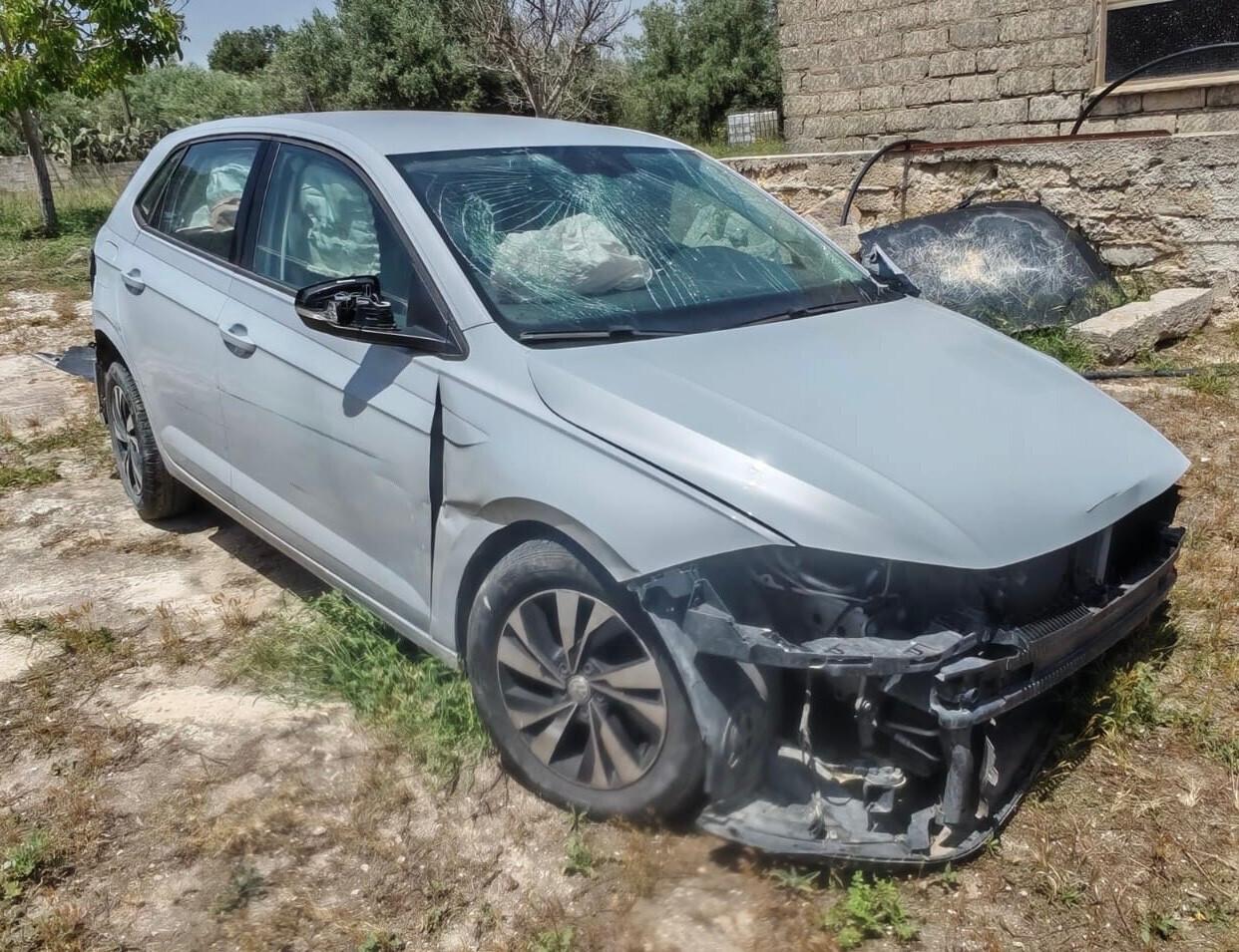 Volkswagen Polo 1.0 2018 sinistrata