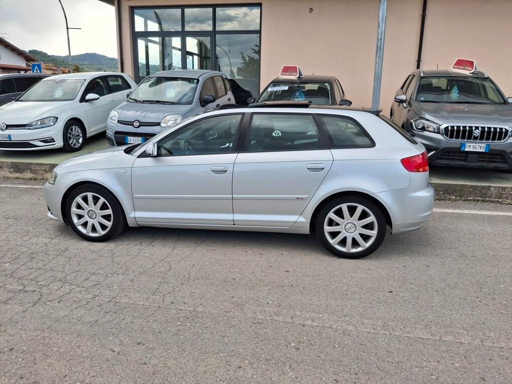Audi A3 SportBack 1.9 TDI S-Line TETTO