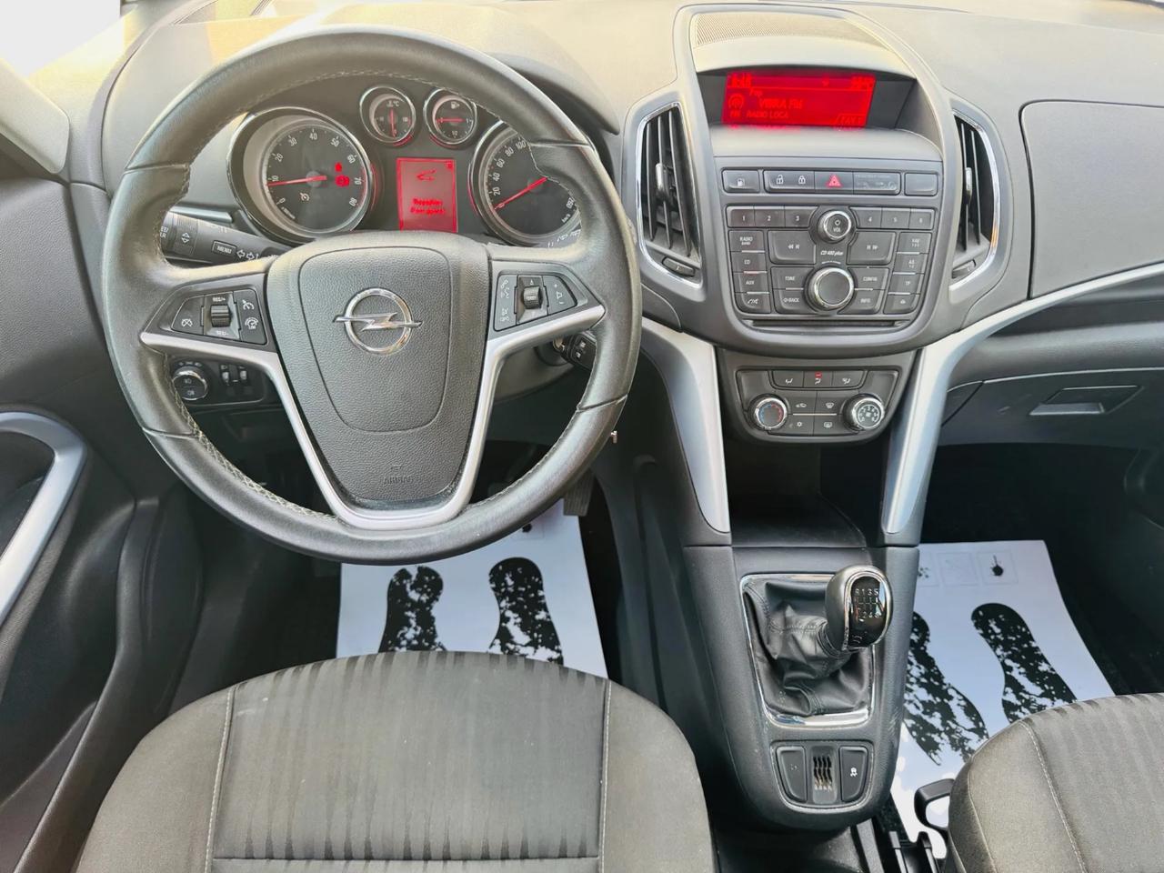 Opel Zafira Tourer ecoM 1.6 metano 2016 80.000km unico proprietario