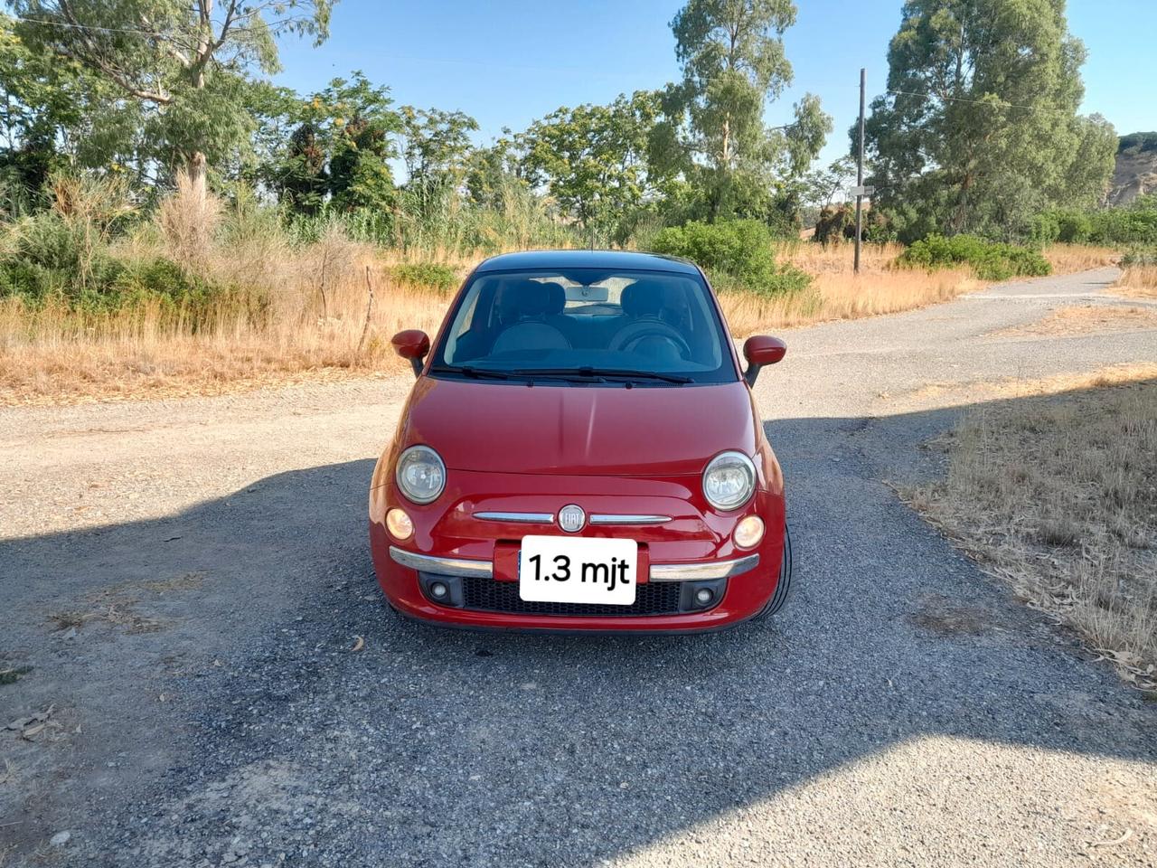 Fiat 500 1.3 Multijet 16V 75 CV Lounge rossa