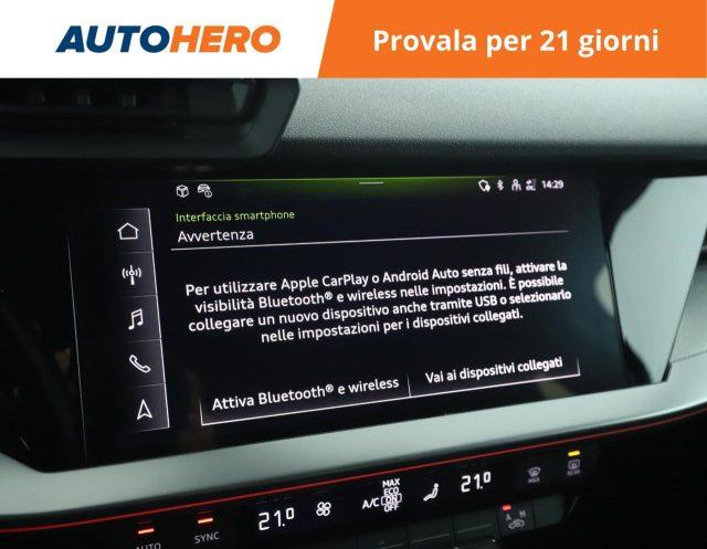 AUDI A3 SPB 35 TDI S tronic Identity Black