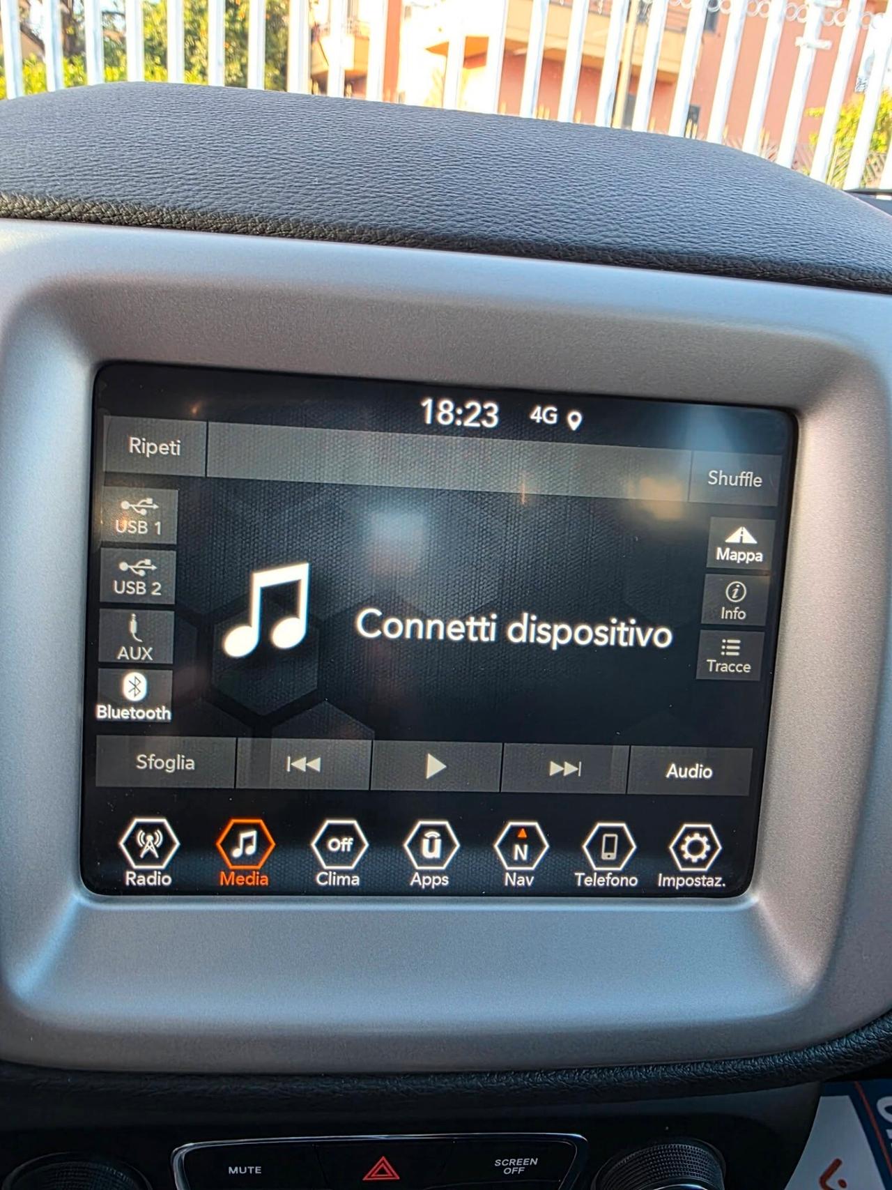 Jeep Compass 1.6 M-Jet 120cv Longitude + Navi con 95.000 Chilometri