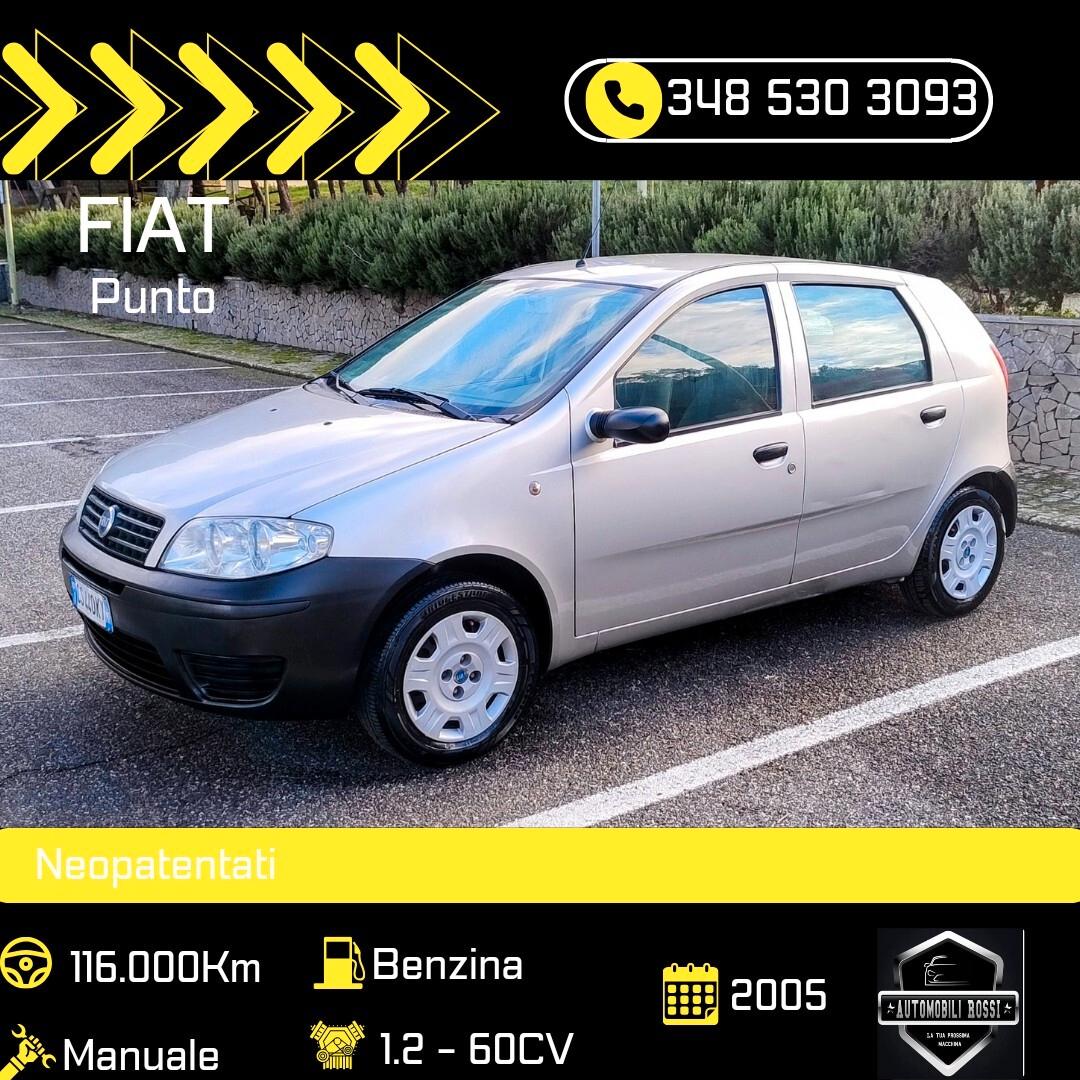 Fiat Punto 1.2i cat 5 porte ELX