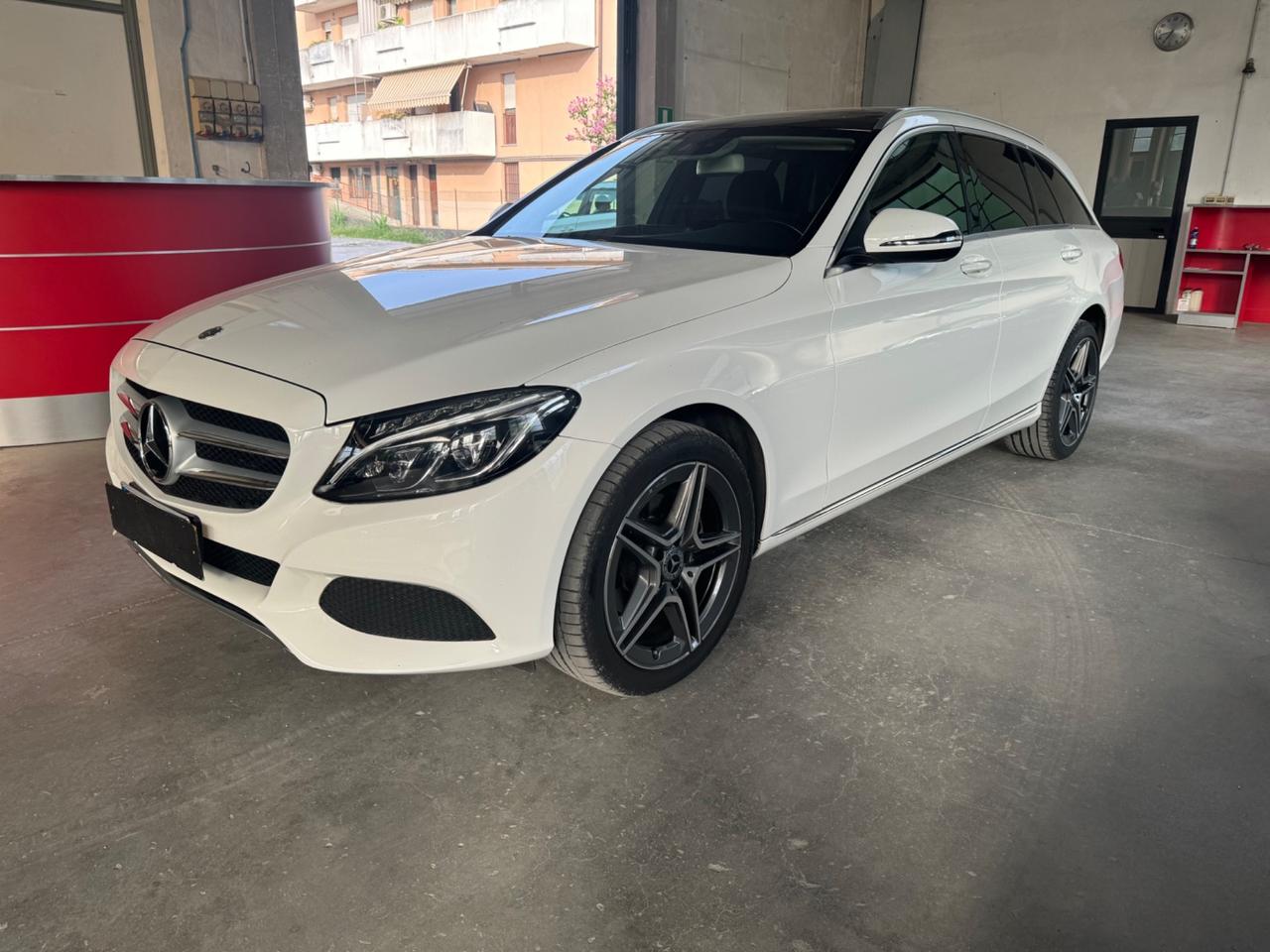 Mercedes-benz C 220 d S.W. 4Matic Auto GANCIO TETTO