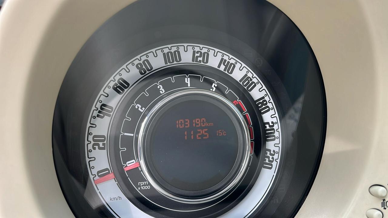 Fiat 500 1.2 matt black