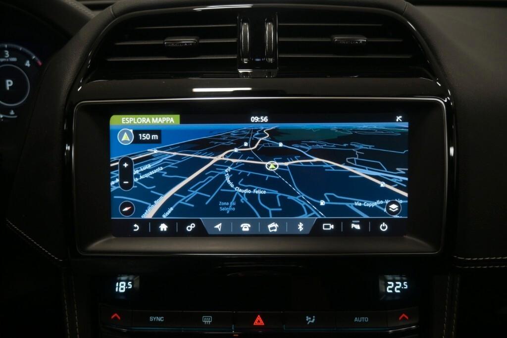 JAGUAR F-PACE 2.0D 180CV AUTOM. AWD R-SPORT ( BIXENO - COCKPIT - NAVI - MIRROR - PDC - TELECAMERA POST. - CERCHI 20 )