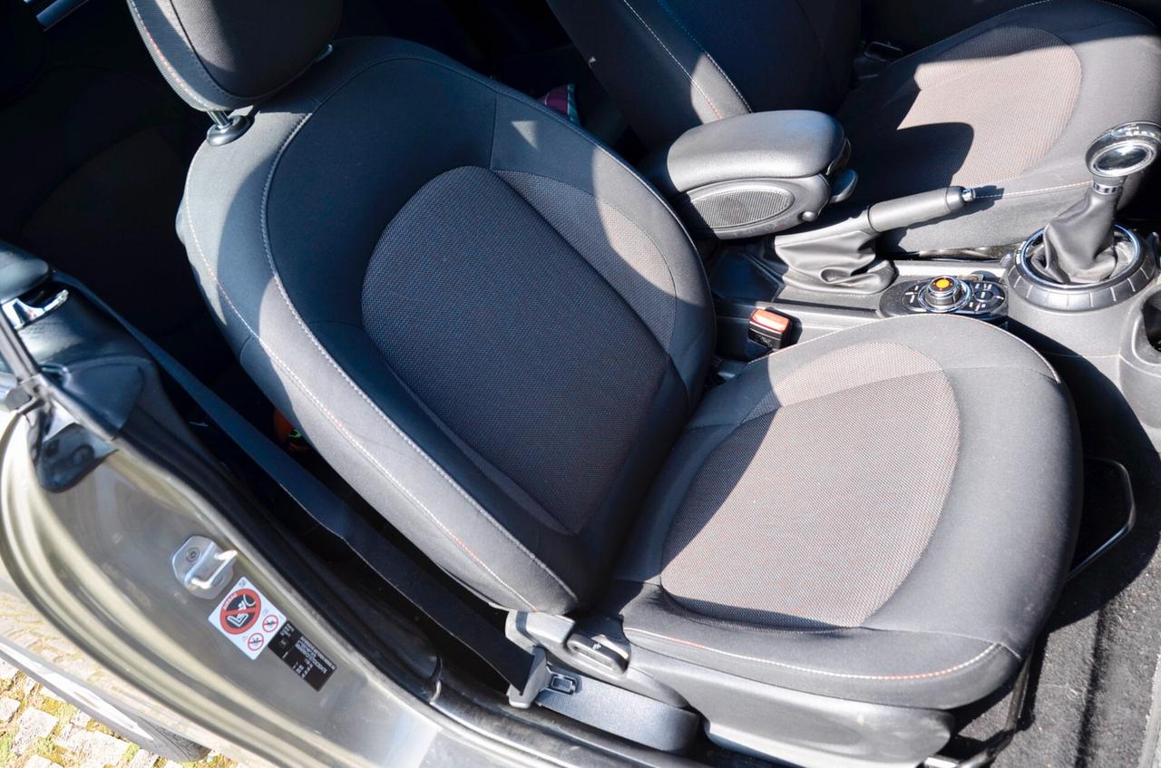 MINI COOPER D CABRIO 2.0 116cv AUTO, UFF ITALIANA, EURO 6B, RING COLORATO, LUCI AMBIENTE, NAVI, PERMUTE