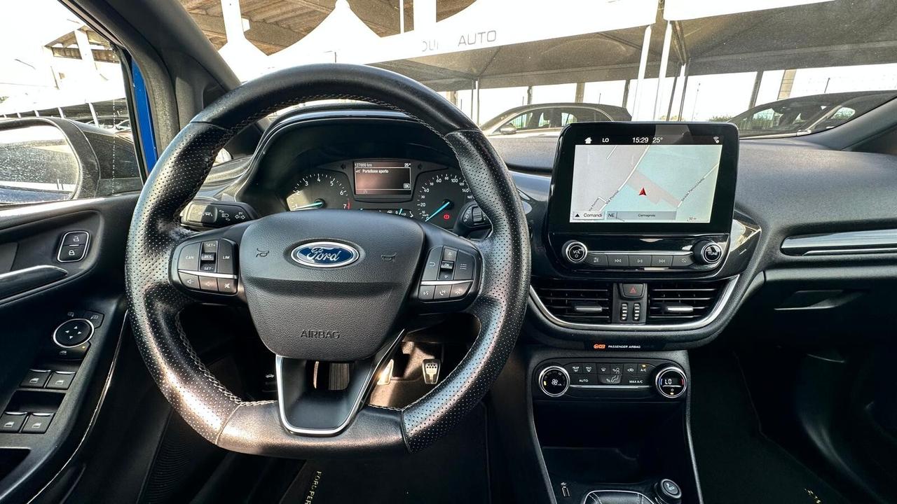 Ford Fiesta 1.0 Ecoboost 100 CV 5 porte ST-Line UNICO PROPRIETARIO/KM CERTIFICATI