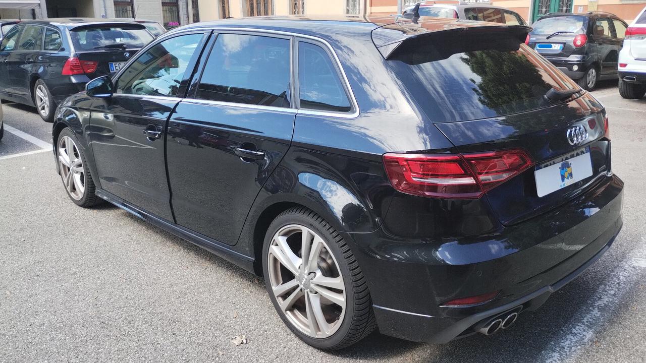 Audi A3 SPB 2.0 TDI 184 CV quattro S tronic S-Line