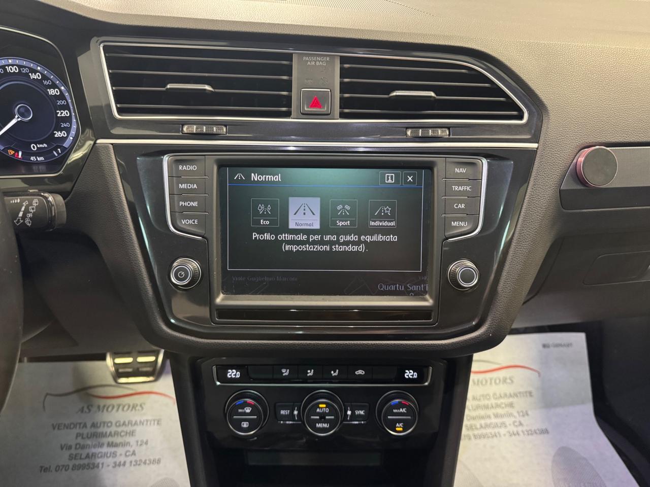 VOLKSWAGEN TIGUAN 2.0 TDI 190 CV TETTO APRIBILE