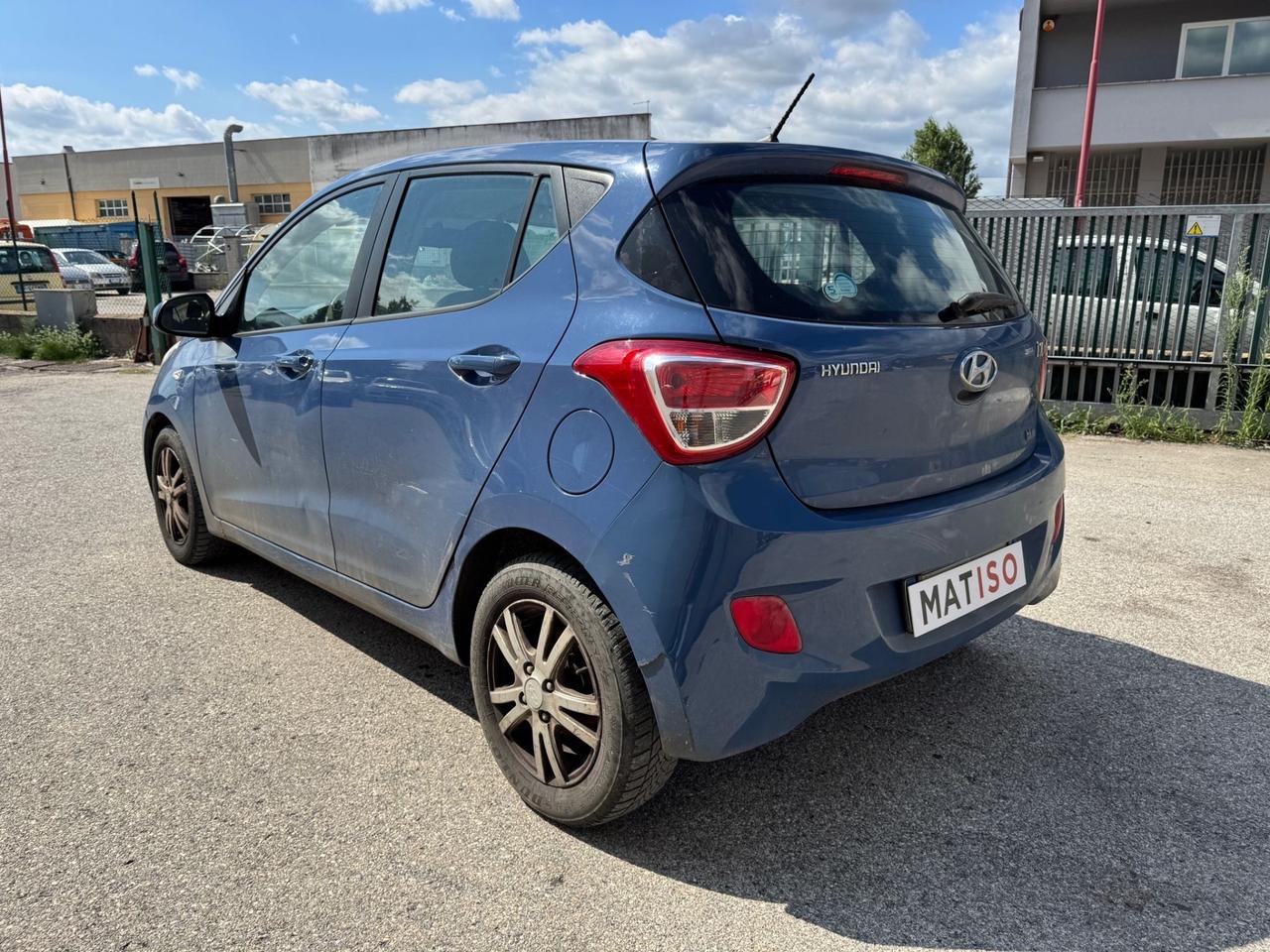 PACCHETTO Hyundai I10, Hyundai I10 blu