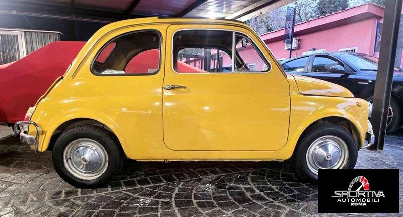 FIAT 500 VERNICE ORIGINALE CAPPOTTA NERA OTTIME CONDIZIONI!