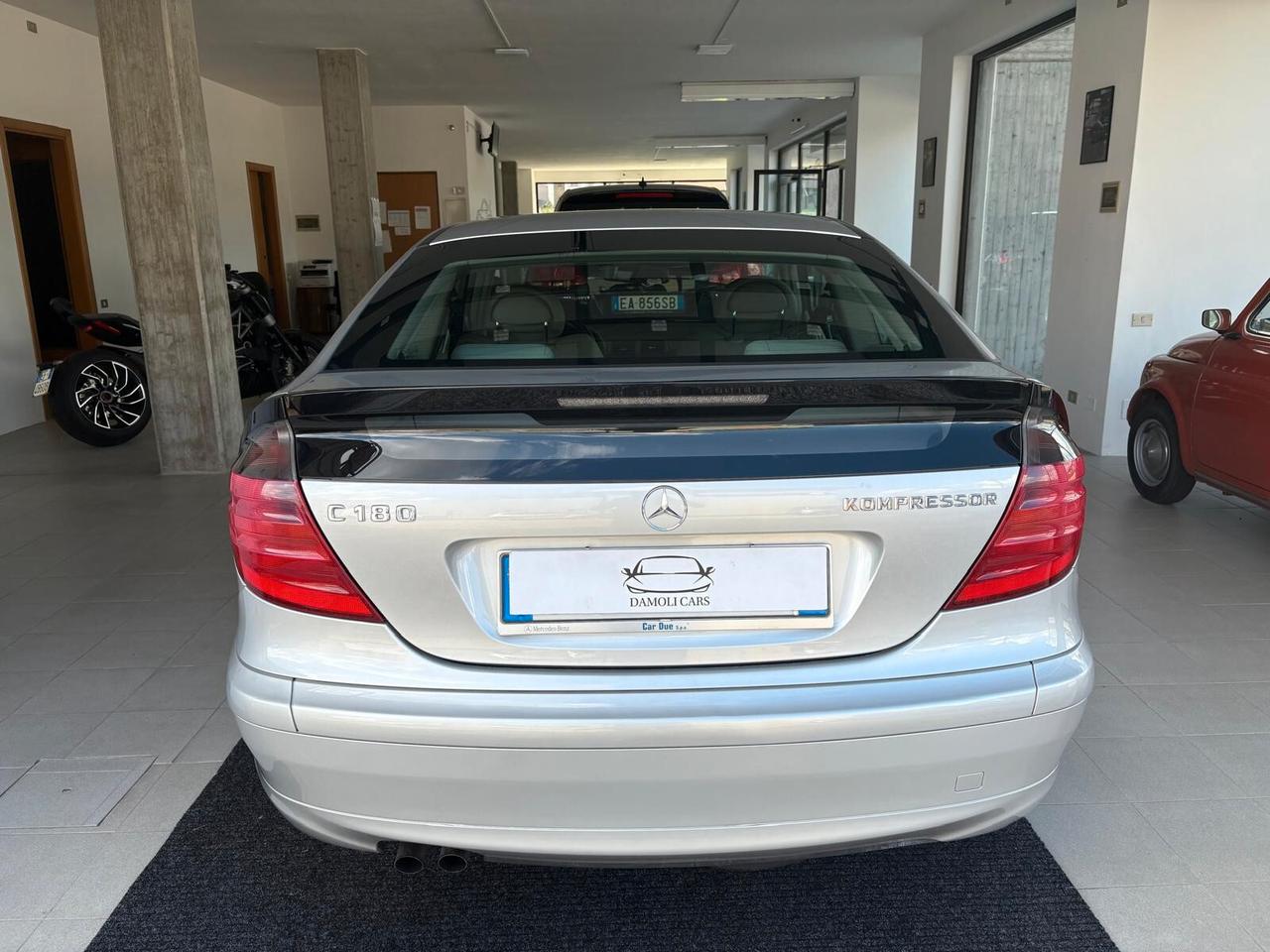 Mercedes-benz C 180 MERCEDES BENZ KOMPRESSOR SPORTCOUPE ISCRITTA ASI