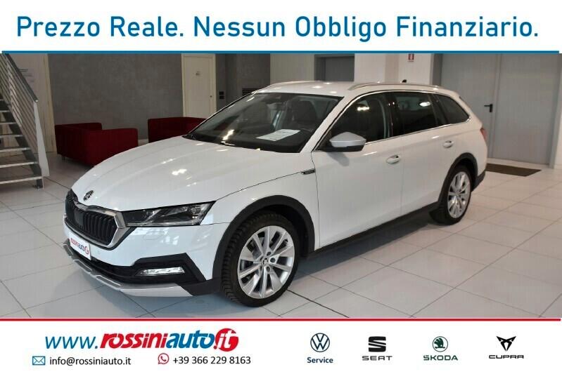 SKODA OCTAVIA WAGON 2.0 TDI 150 CV DSG 4X4 SCOUT - MATRIX PDC