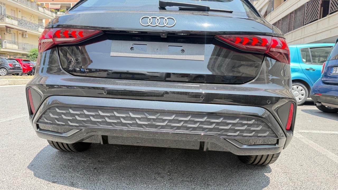Audi A3 SPB 35 TDI S tronic S line edition LED NAVI COCKPIT KAMERA 360 TETTO APRIBILE PACCHETTO LUCI AMBIENT