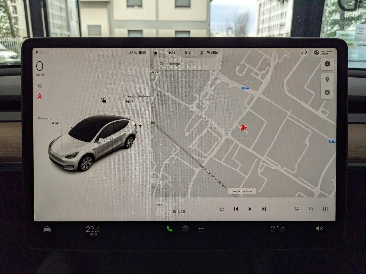 Tesla Model Y 440 cv, AWD, Tetto Panoramico, Autonomia WLTP 533k