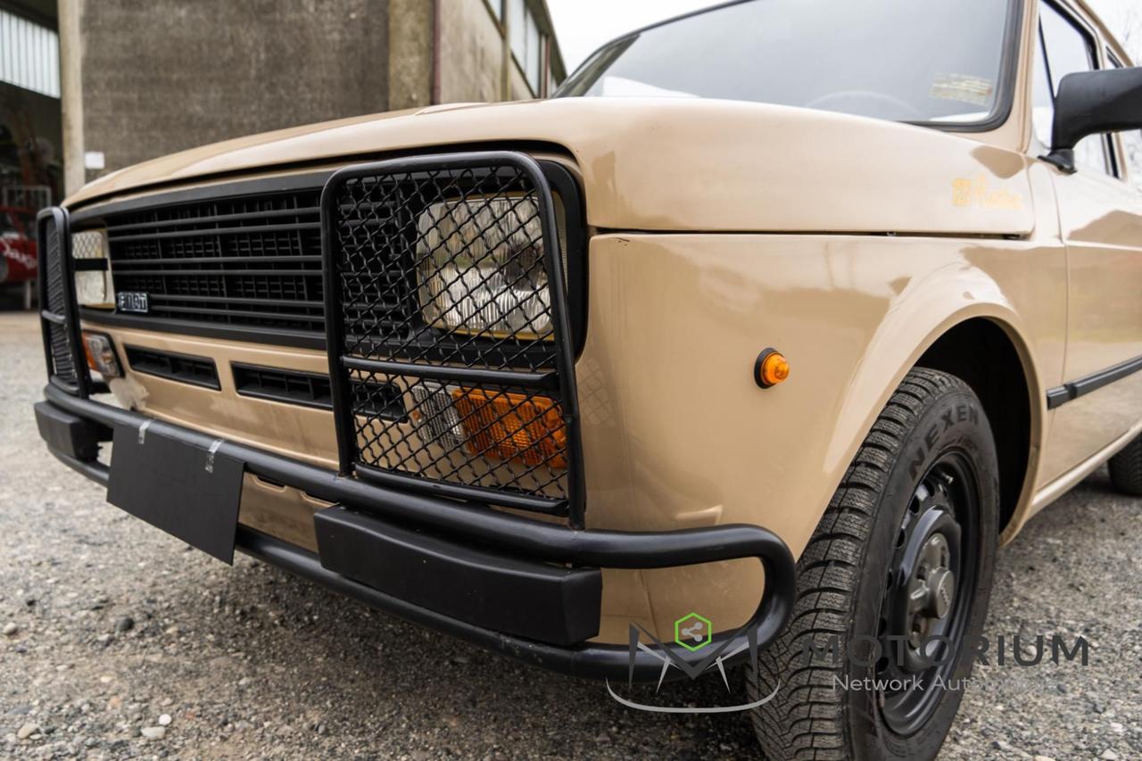 Fiat 127 "RUSTICA" - TARGA NERA ORIGINALE