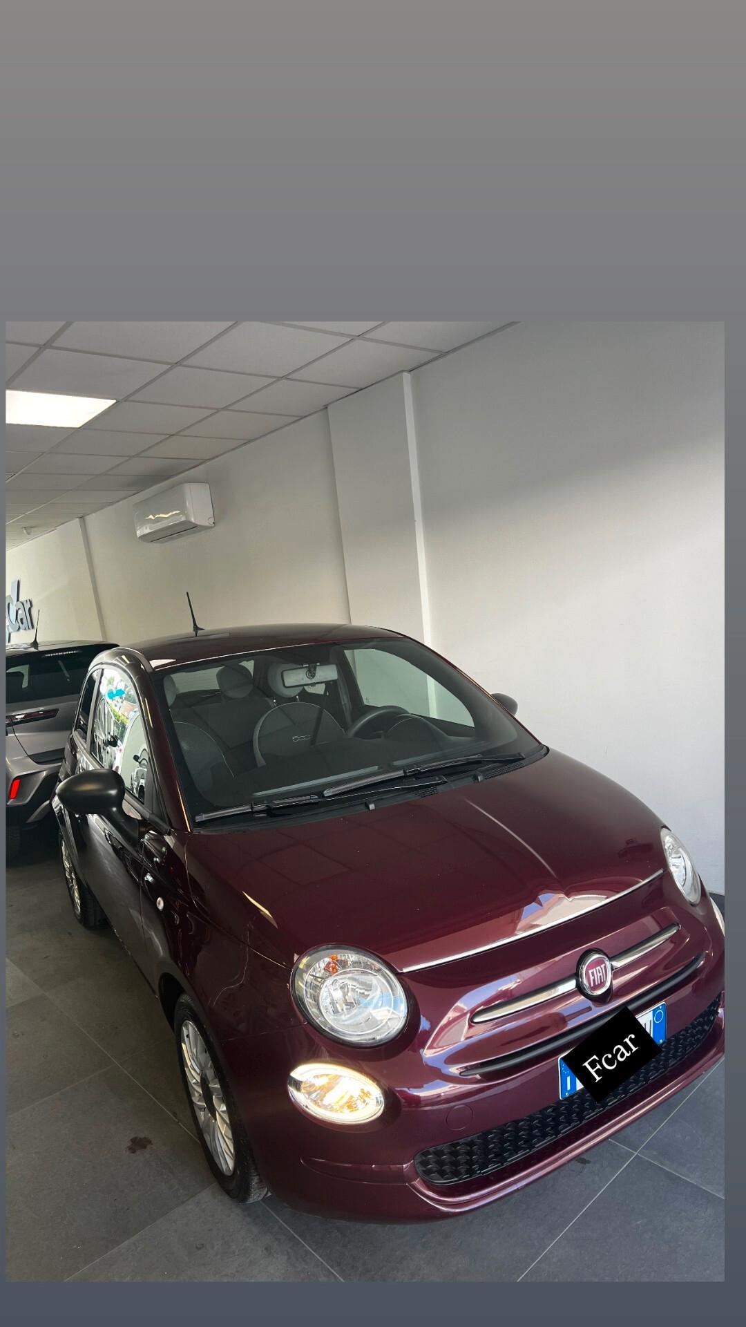Fiat 500 1.2 Lounge start e stop neopatentati MY 19