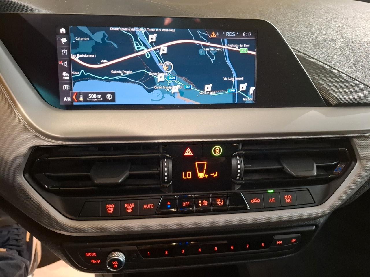 Bmw 116d Advantage modello 2020 Navi Tagliandata Bmw