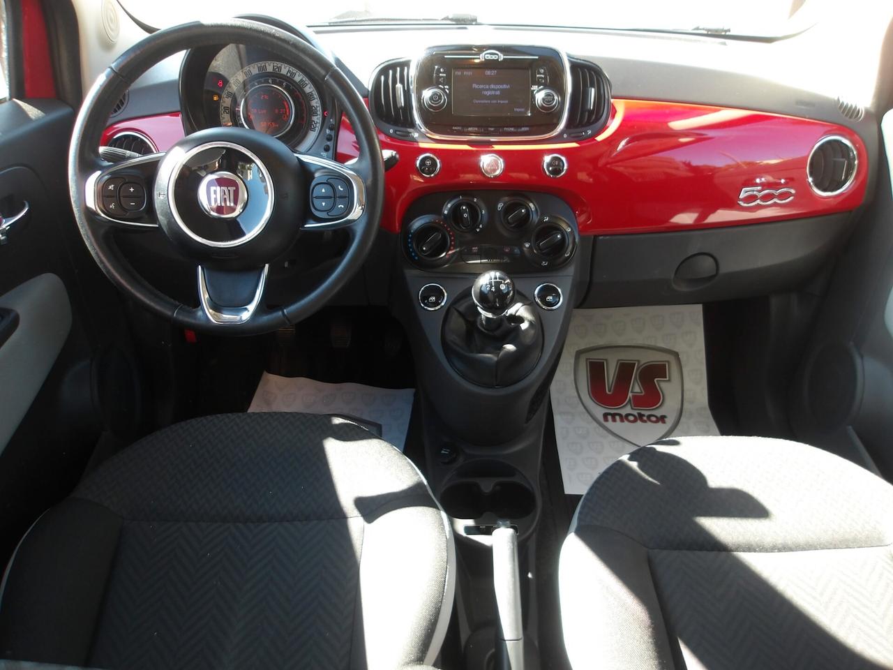 FIAT 500 1.2 BENZ-GARANZIA FULL-2017