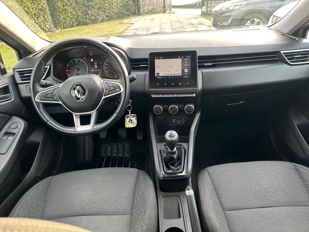 Renault Clio 1.0TCe 90CV 2022 GRIGIO ALLUMINIO - FARI PURE VISION-SENSORI- NAVIG