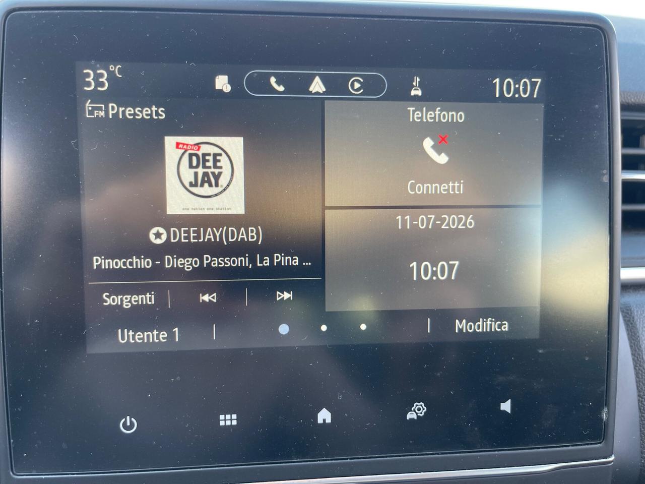 Renault Captur TCe 100 CV GPL Equilibre KM CERTIFICATI!!!
