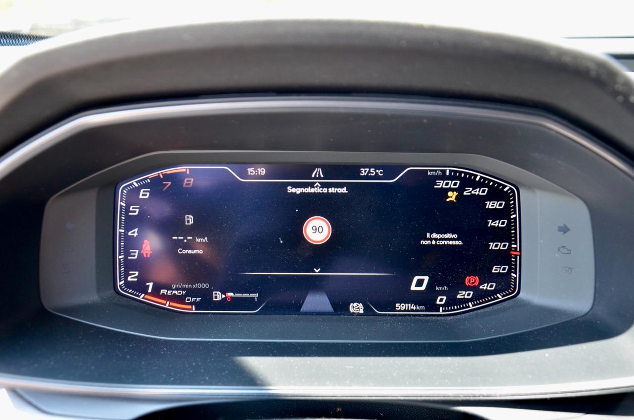 CUPRA FORMENTOR 1.5 TSI 150cv MANUALE, UNICOPROPRIETARIO, EURO 6D, UFF ITALIANA, SERVICE UFF CUPRA, RETROCAMERA, PERMUTE