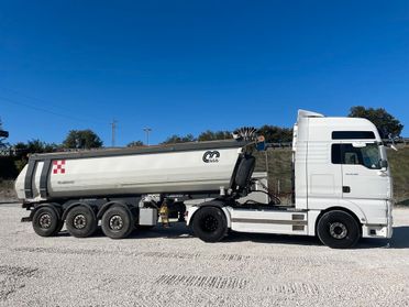 Autocarro MAN 18 480 FT + semirimorchio MENCI