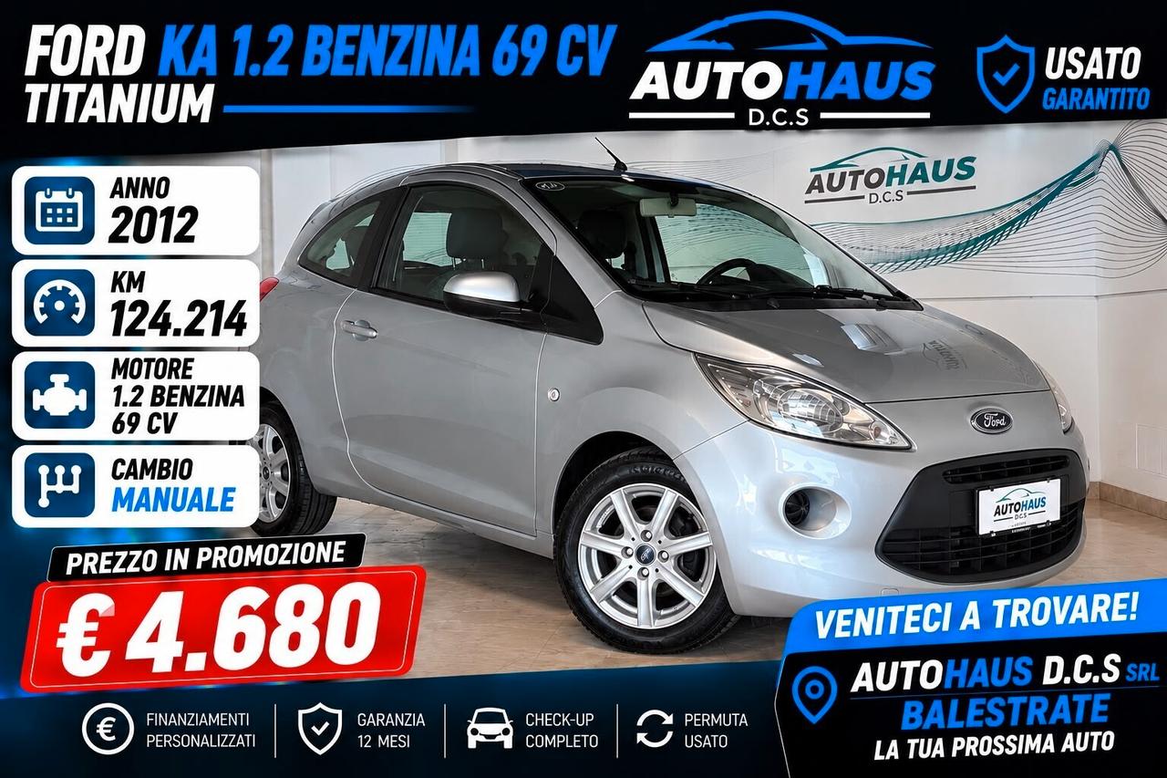 Ford Ka 1.2 69 CV Titanium