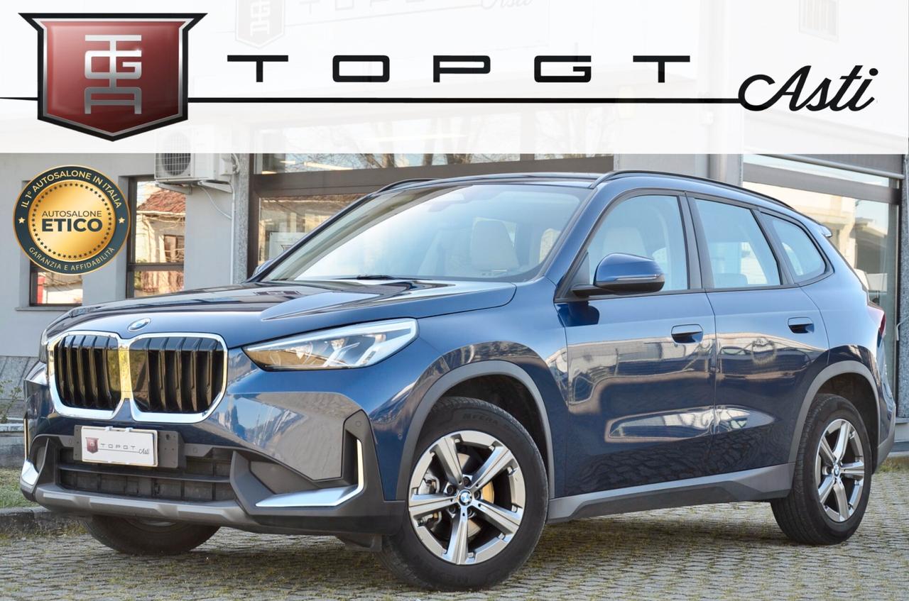 BMW X1 SDRIVE18d X-LINE 150cv AUTO, UNICOPROPRIETARIO, UFF ITALIANA, SERVICE BMW, EURO 6D, PELLE TOTALE, RETROCAMERA, PERMUTE