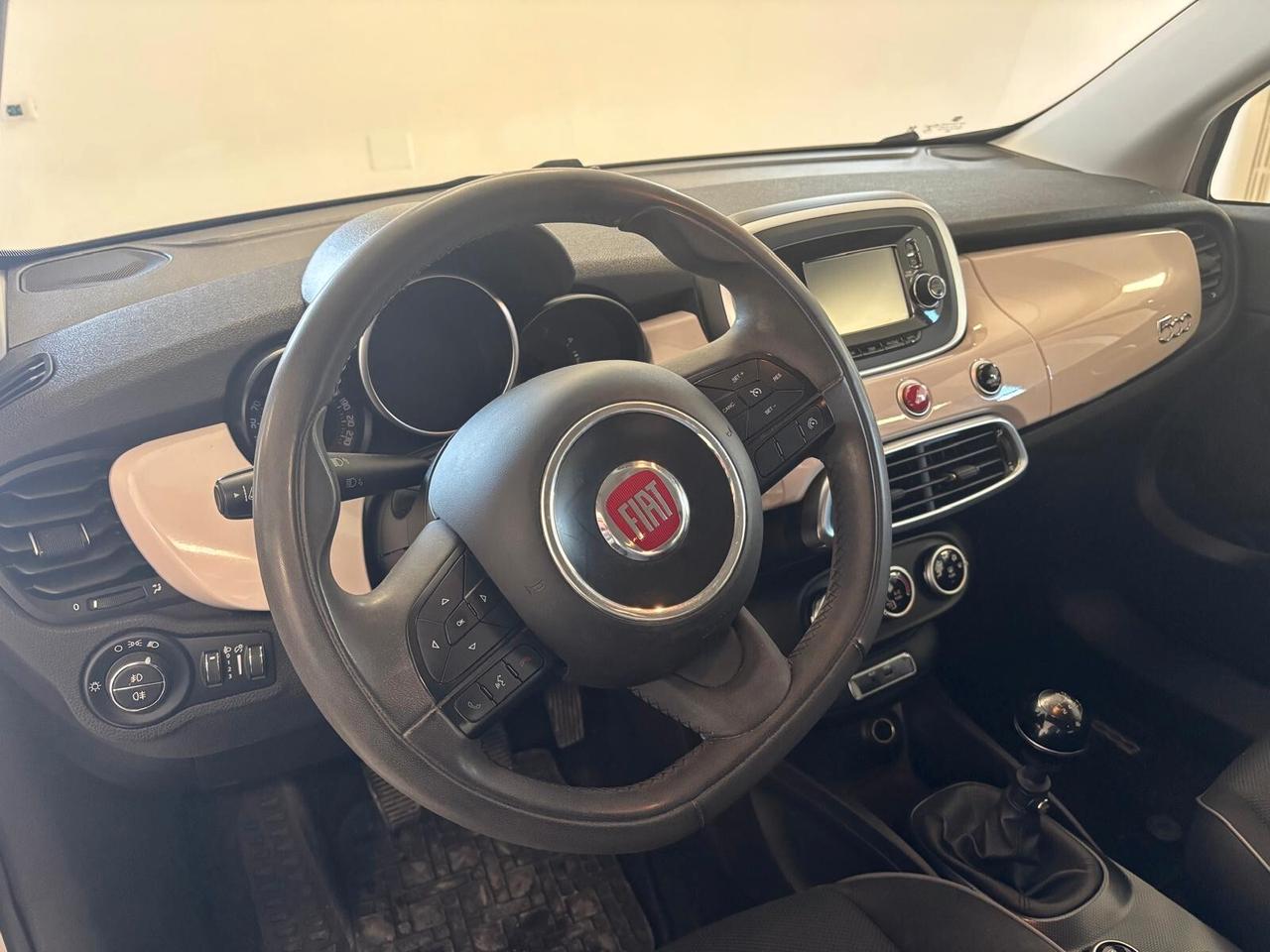 FIAT 500X ANNO 2016 DS 1.6 ADATTA NEOPATENTATI KM 129 MILA