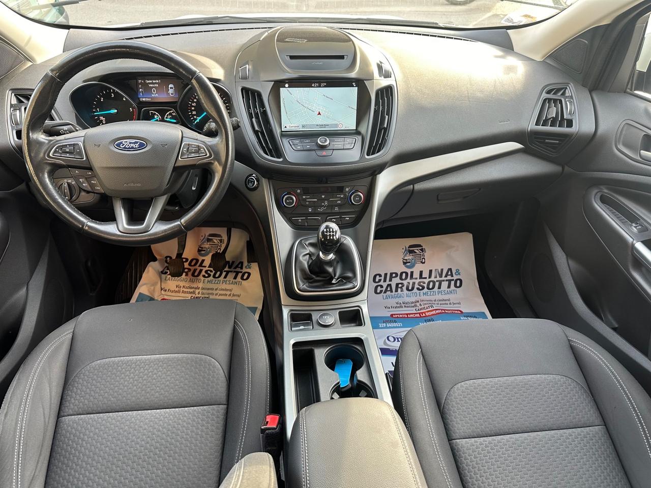 Ford Kuga 2.0 TDCI 150 CV 4WD Titanium 9/2018 KM 254825 CERT 1PROP