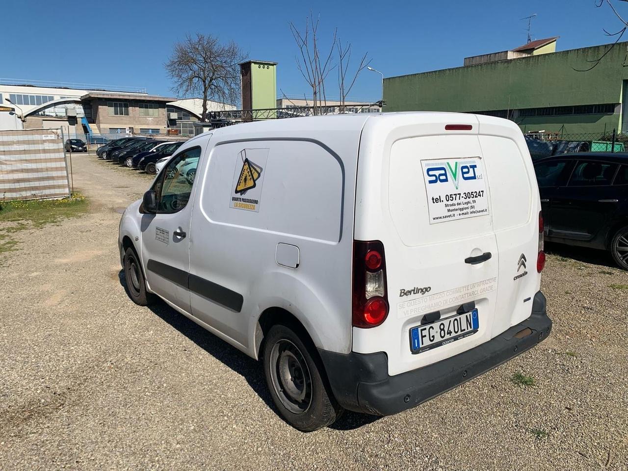 CITROEN BERLINGO FURGONATO 2016 1.6 DIESEL 100CV